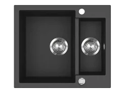 Pia de cozinha preto 58x50x28 prag