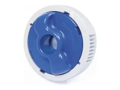 Piscina elevada com efeito de ratã castanho 4,88x1,22 m HILO - Kit completo com bomba de cartucho e escada