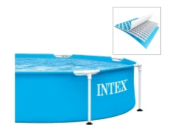 Piscina elevada com estrutura Intex 244x51 cm