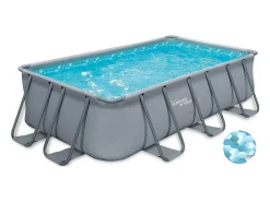 Piscina tubular LUDO 3 - 5,49 x 2,74 x 1,32 m - filtração de areia 5,1m3/H