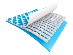 Piscina tubular redonda Intex Metal Frame Ocean 3,05 m, liner tripla camada, filtração por cartucho 1 m³/h