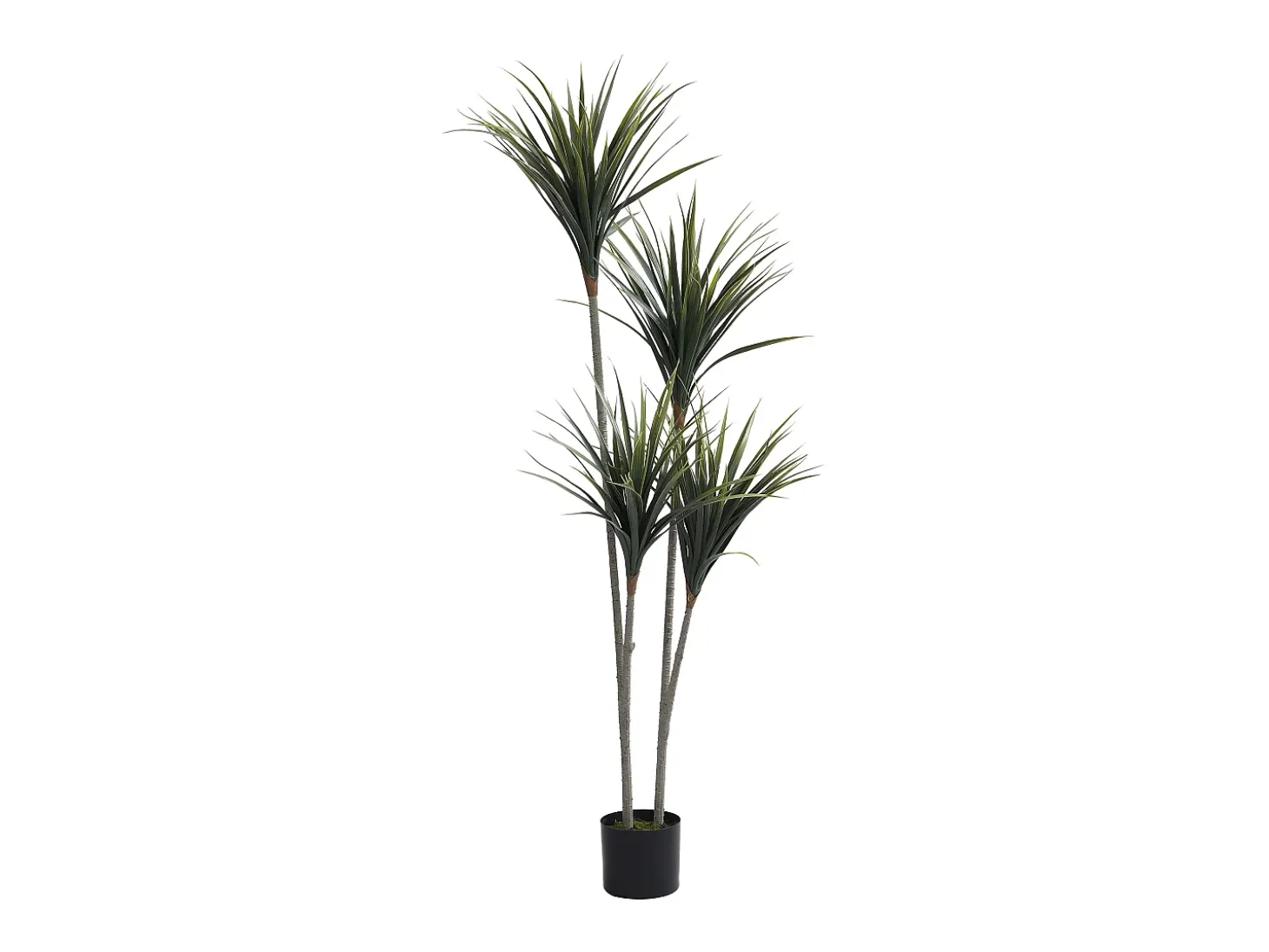 Planta, arbusto, árvore artificial Yucca A. 150 x L.50 cm verde - LYA