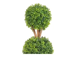 Planta Artificial, SucceBuy Árvore Topiária Artificial de 120 cm, Planta Artificial Decorativa com Folhas Substituíveis
