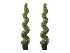Planta Artificial, SucceBuy 150 cm Buxo Artificial Topiária, Resistente a UV, Planta Falsa, Decoração para Casa, 2 Pacotes