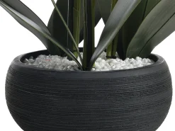Planta, flor artificial orquídea A.65 x L.54 cm branco - TARA