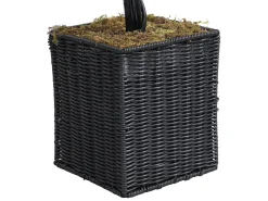 Planta, árvore, arbusto artificial buxo 3 bolas A. 90 x D. 18 cm verde - PILANA