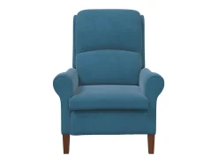 poltrona Azul 76 x 94 x 102 cm Veludo