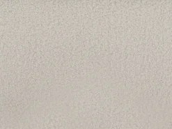 Poltrona cabriolet e pufe tecido bouclé branco estilo clássico intemporal - JOVANA