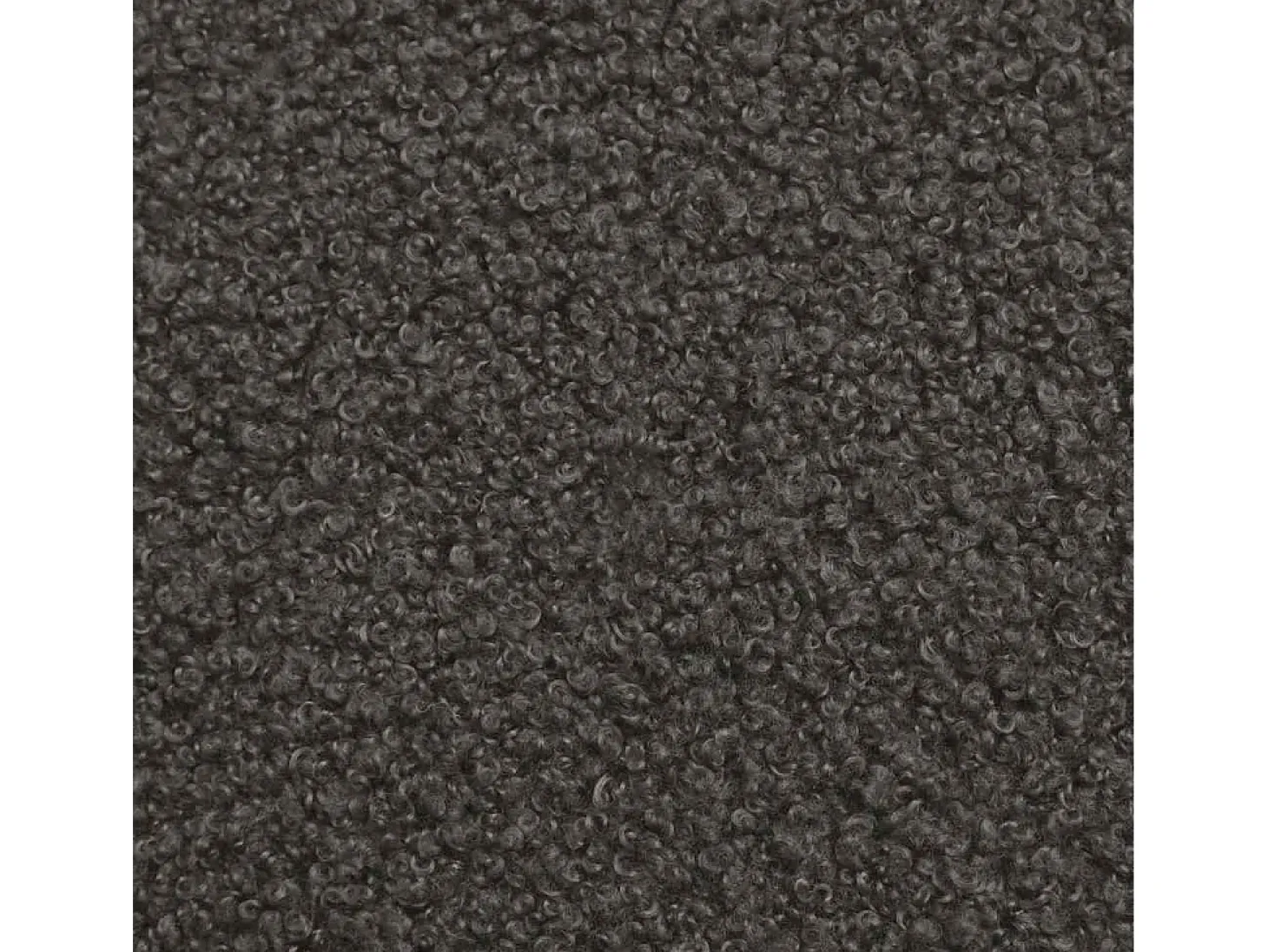 poltrona Cinza Escuro 69 x 74 x 93 cm Tecido Sherpa