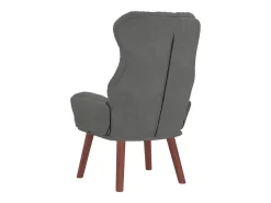 poltrona Cinza Escuro 69 x 74 x 93 cm Veludo