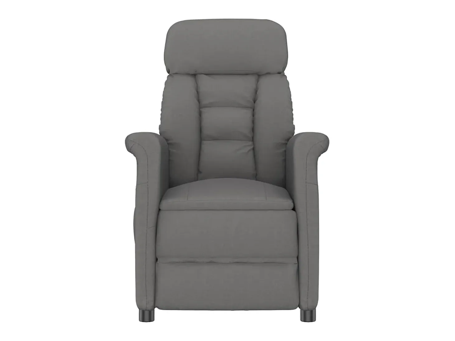 poltrona Cinza Escuro 96,5 x 70,5 x 95 cm Microfibra
