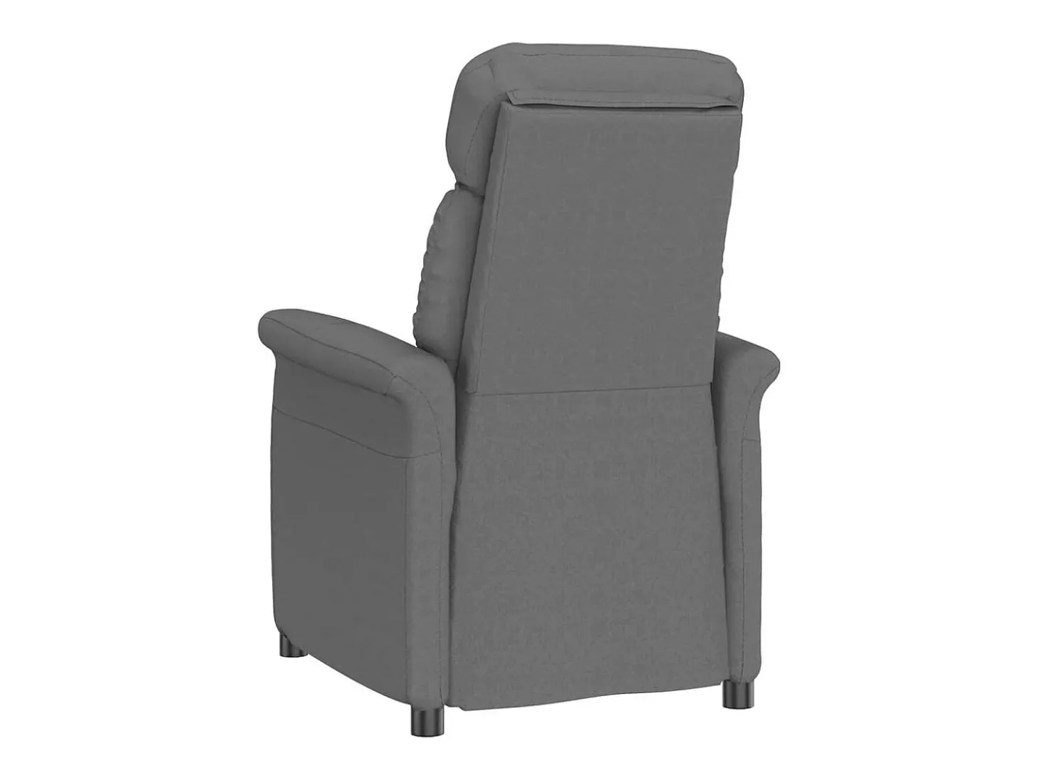 poltrona Cinza Escuro 96,5 x 70,5 x 95 cm Microfibra