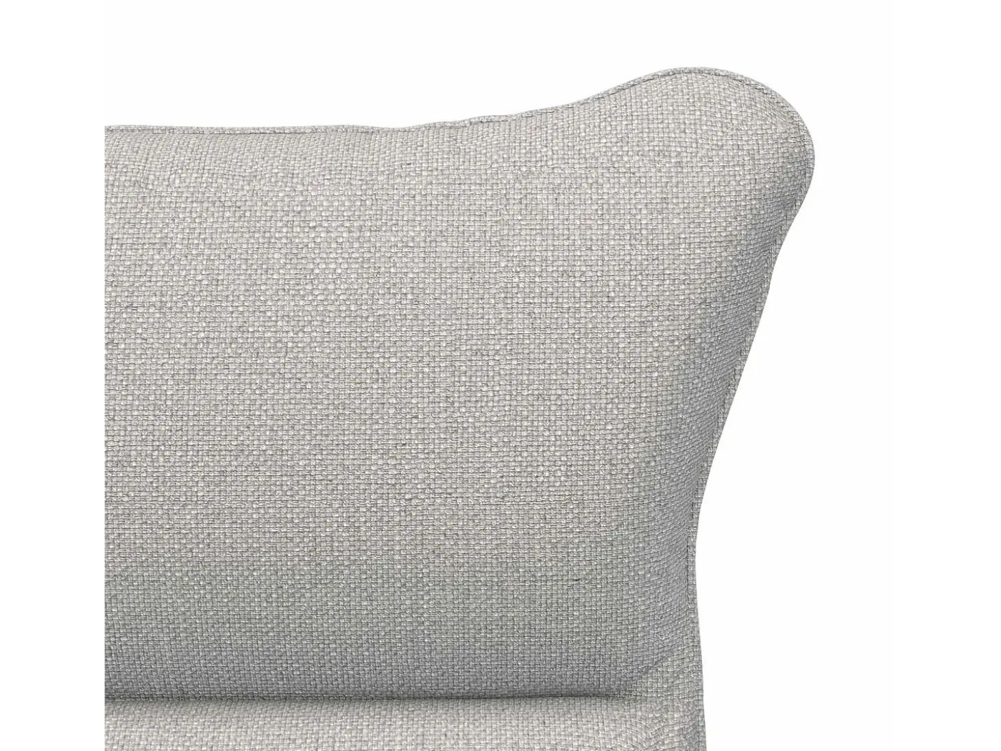 poltrona Cinza Nuvem 69 x 74 x 93 cm Tecido e Contraplacado