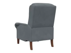 poltrona Cinzento escuro 76 x 94 x 102 cm Veludo