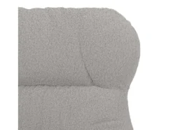 poltrona Cinzento-claro 69 x 74 x 93 cm Tecido Sherpa