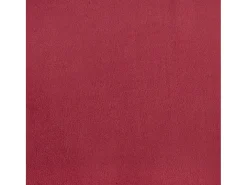 Poltrona com apoio de pés veludo vermelho-tinto