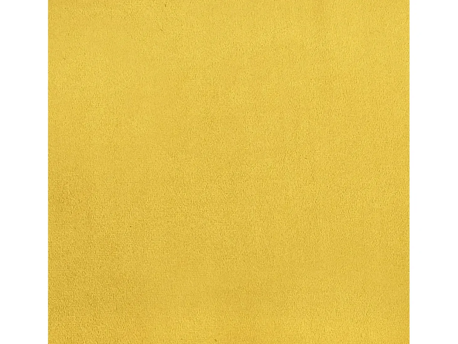 Poltrona com apoio de pés veludo amarelo