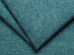 Poltrona convertível abertura rápida tecido azul, cama 70 cm e colchão 14 cm - CALITO