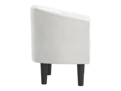 Poltrona couro artificial branco