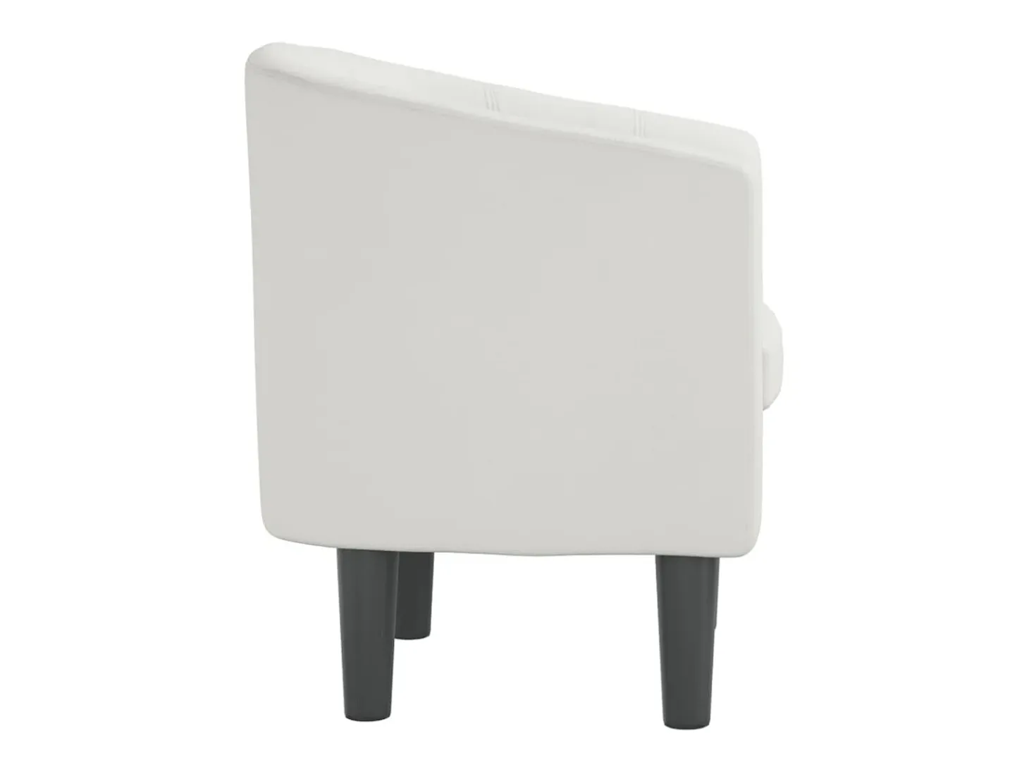 Poltrona couro artificial branco