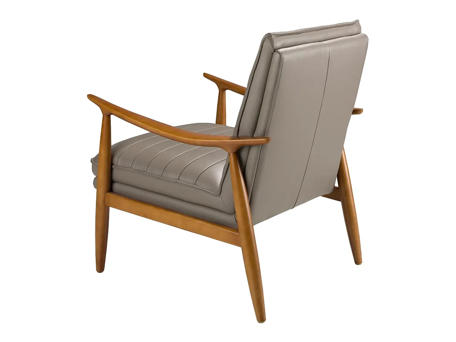 Poltrona de couro cinzento escuro 5130 ANGEL CERDA