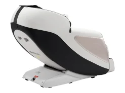 Poltrona de Massagem SucceBuy com Calha SL, Poltrona de Relaxamento e Massagem Reclinável 3D, Zero Gravity, 18 Modos Automáticos, Aquecimento, com Pedal Retrátil