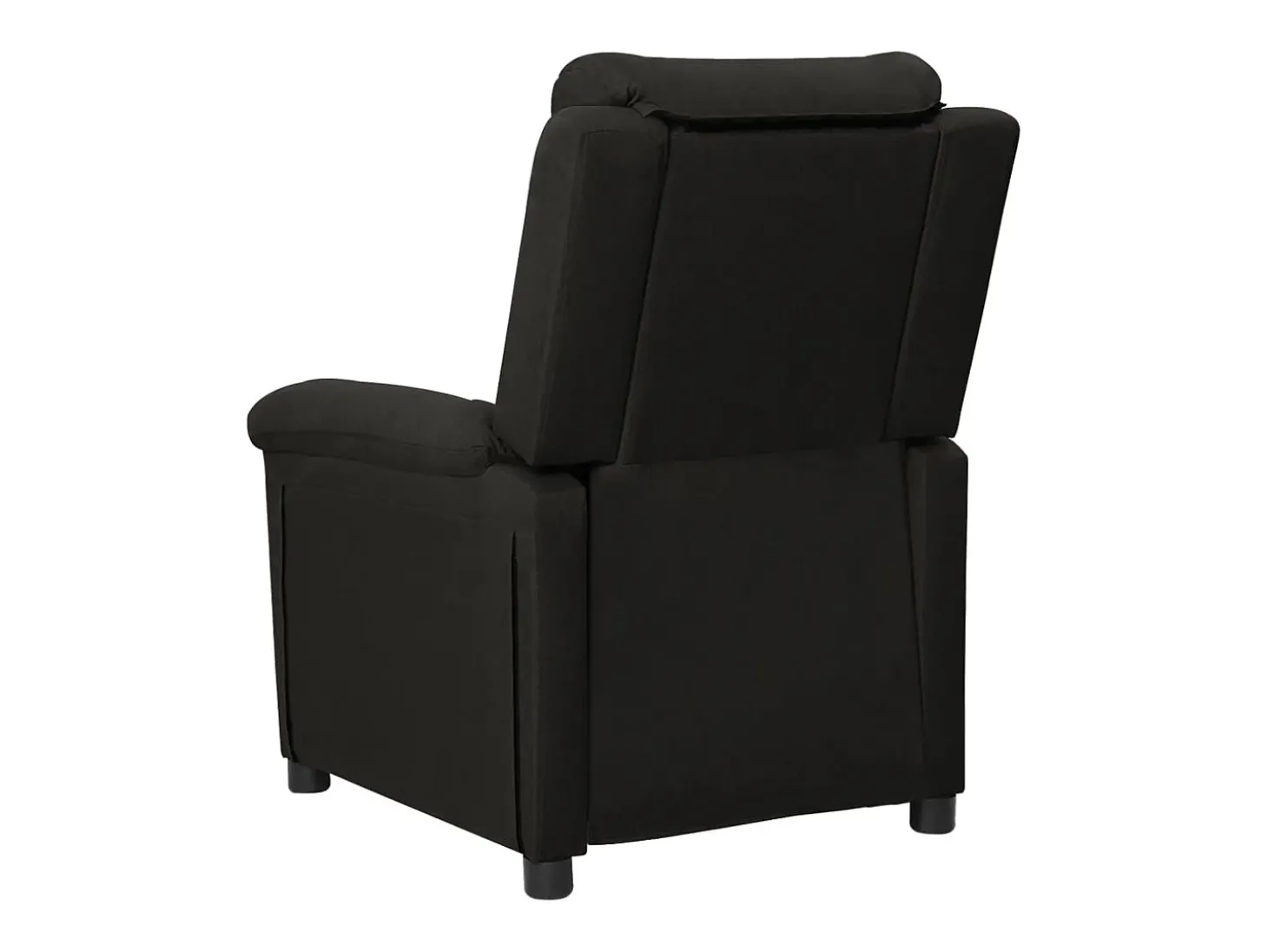 Poltrona elétrica reclinável tecido preto