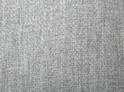 Poltrona em tecido cinza com base em metal estilo design CAMEDO