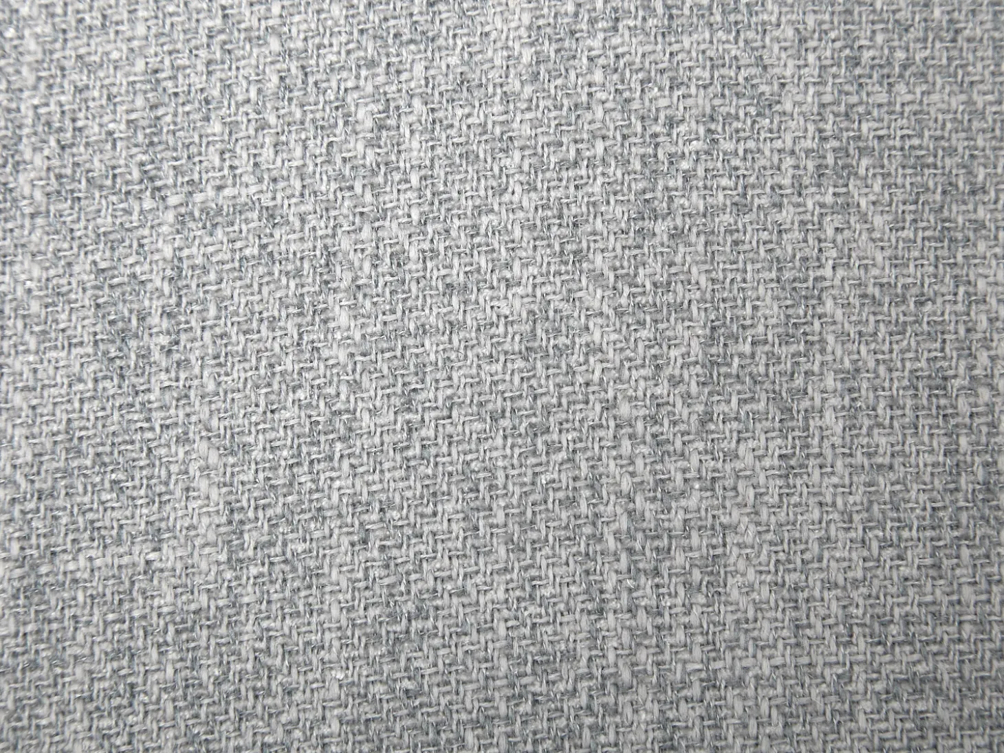 Poltrona em tecido cinza com base em metal estilo design CAMEDO