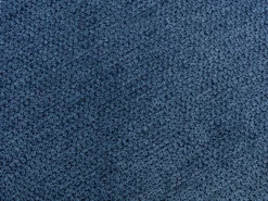 Poltrona em tecido texturizado cor azul - FONTANOVA