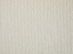 Poltrona giratória em tecido texturizado cor bege LACAZO