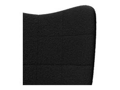 poltrona Preto 62 x 67 x 95,5 cm Tecido Sherpa
