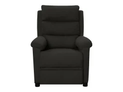 Poltrona reclinável tecido preto