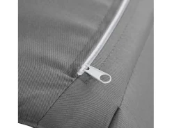 Poltrona reclinável 66,5x93x61,5 cm Cinza Eames