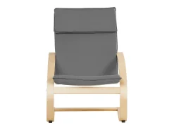 Poltrona reclinável 66,5x93x61,5 cm Cinza Eames