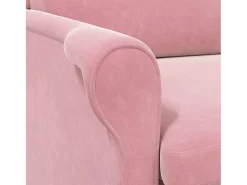 poltrona Rosa 76 x 94 x 102 cm Veludo