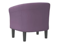 Poltrona tecido roxo