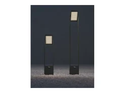 POPA - Spot de energia solar preto 100 cm 4000K Beneito Faure luz de jardim