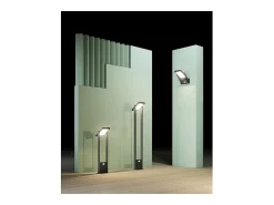 POPA - Spot de energia solar preto 100 cm 4000K Beneito Faure luz de jardim