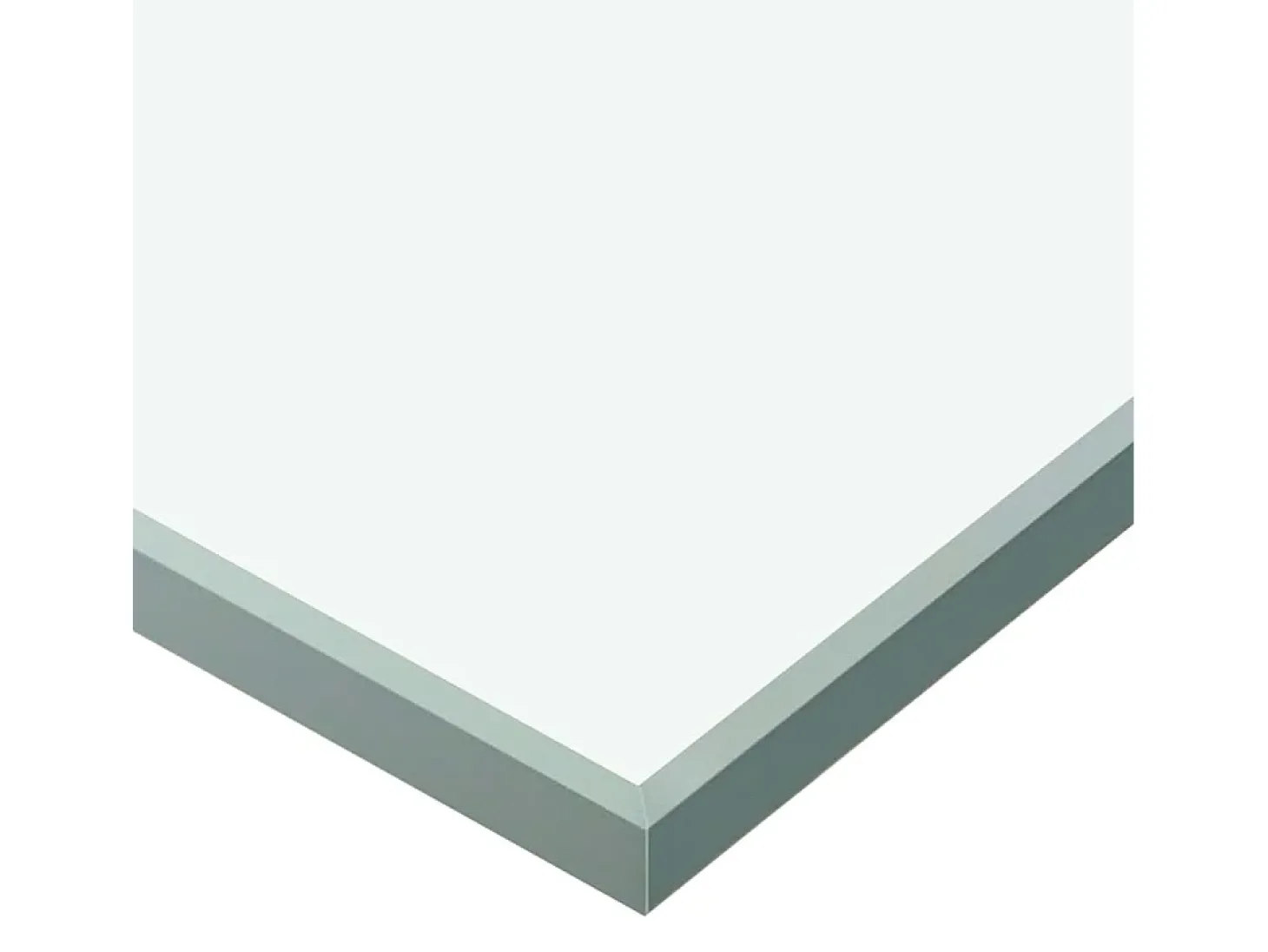 Porta de correr em vidro ESG e alumínio 76x205 cm com batentes suaves