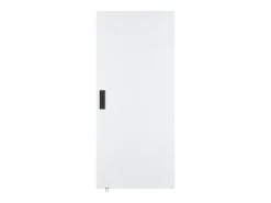 Porta de correr invisível em madeira e MDF 93 x 210 cm branco - SOMIRI