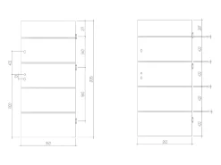 Porta de entrada em aço sólido e inox H207 x L100 cm natural escuro abrindo para a direita NAXARA
