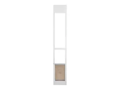 Porta Deslizante de Vidro para Cães SucceBuy, Altura Ajustável de 1927 a 2049 mm, L
