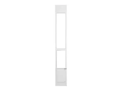 Porta Deslizante de Vidro para Cães SucceBuy, Altura Ajustável de 1927 a 2049 mm, M