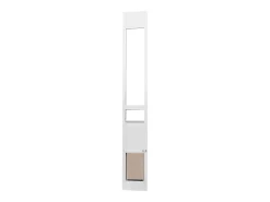 Porta Deslizante de Vidro para Cães SucceBuy, Altura Ajustável de 1927 a 2049 mm, M