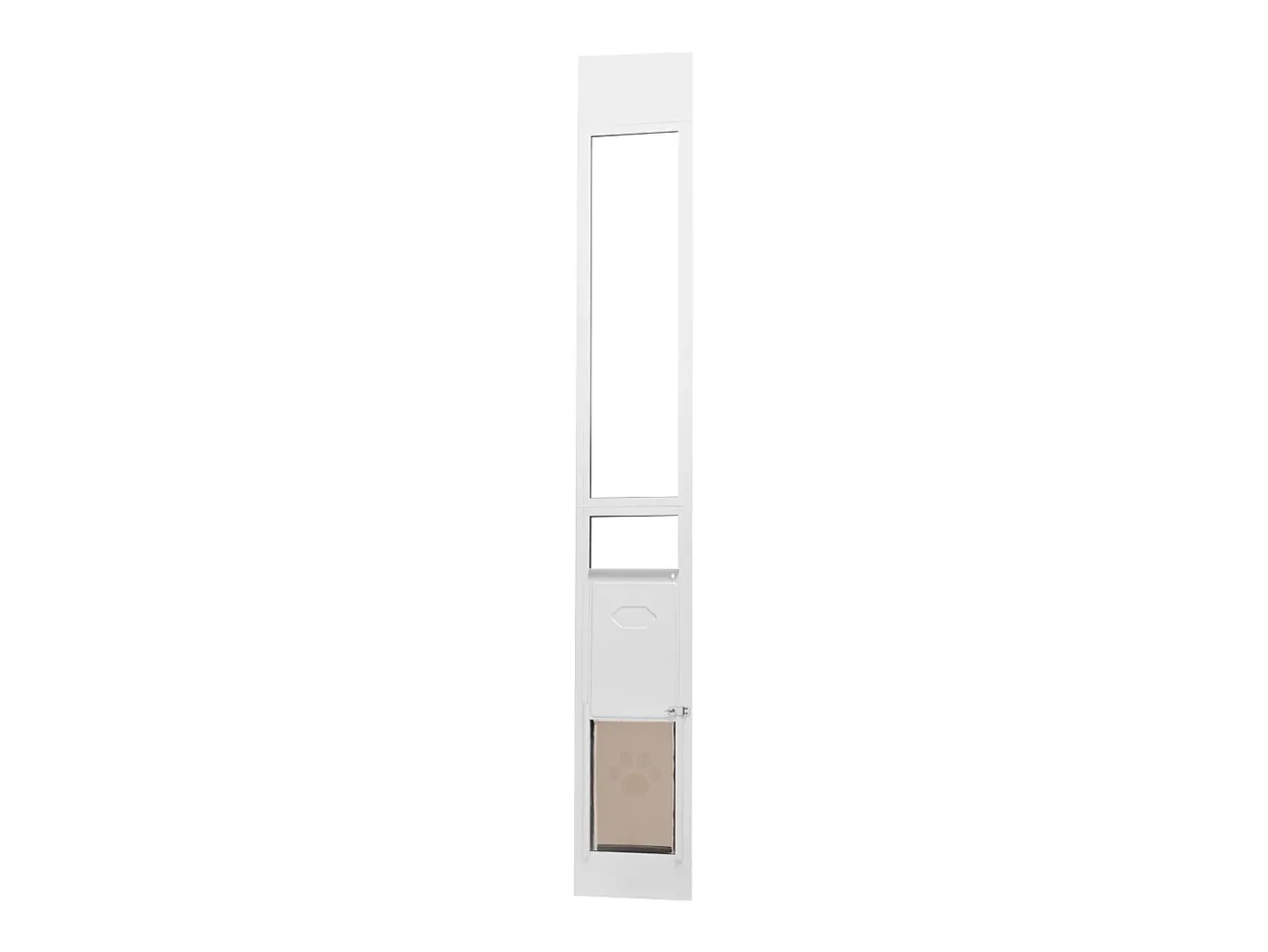 Porta Deslizante de Vidro para Cães SucceBuy, Altura Ajustável de 1927 a 2049 mm, M