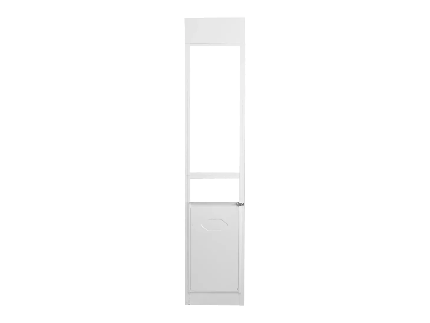 Porta Deslizante de Vidro para Cães SucceBuy, Altura Ajustável de 1927 a 2049 mm, XL