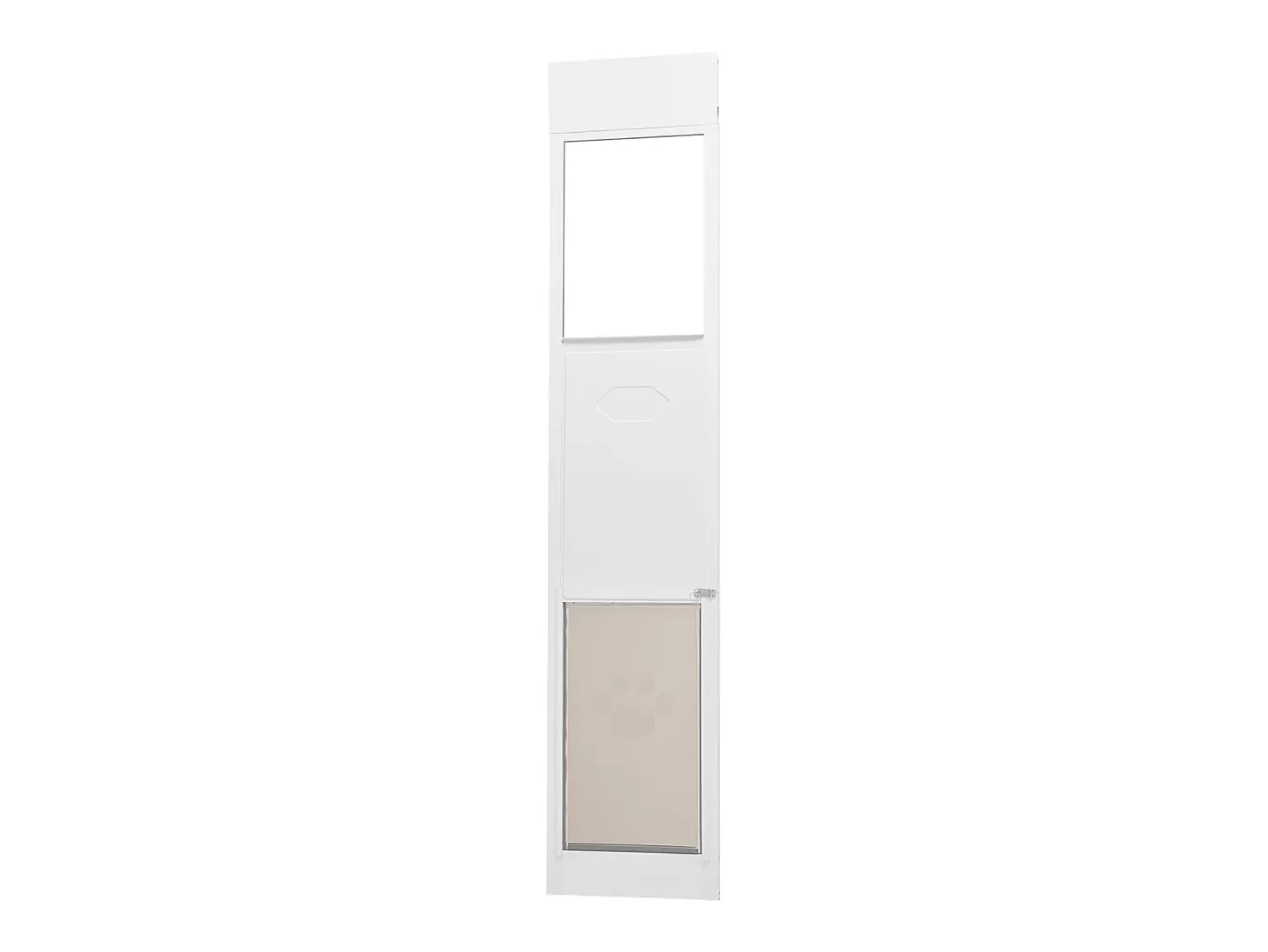 Porta Deslizante de Vidro para Cães SucceBuy, Altura Ajustável de 1927 a 2049 mm, XL