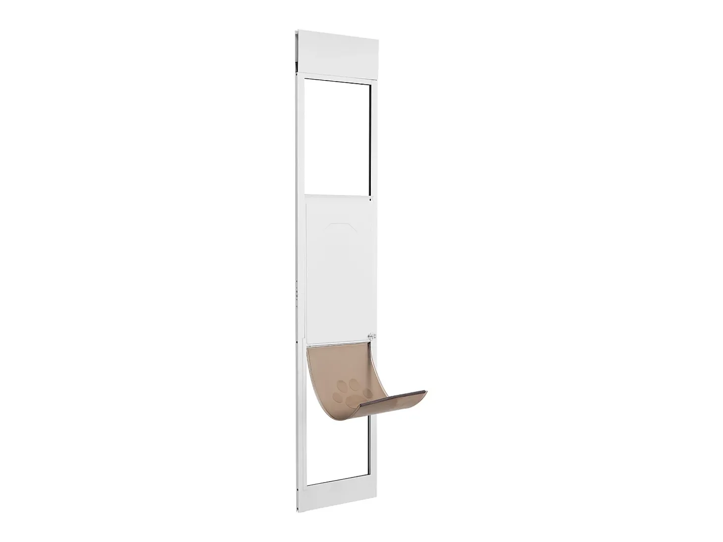 Porta Deslizante de Vidro para Cães SucceBuy, Altura Ajustável de 1927 a 2049 mm, XL