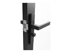 Porta dupla reversível - vidro fosco - 2 x A204 x L83 cm - LOXTON